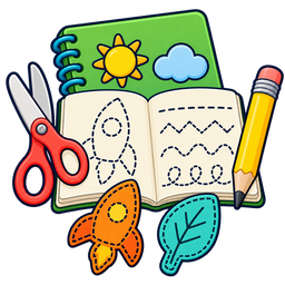 Scissors Activity Book