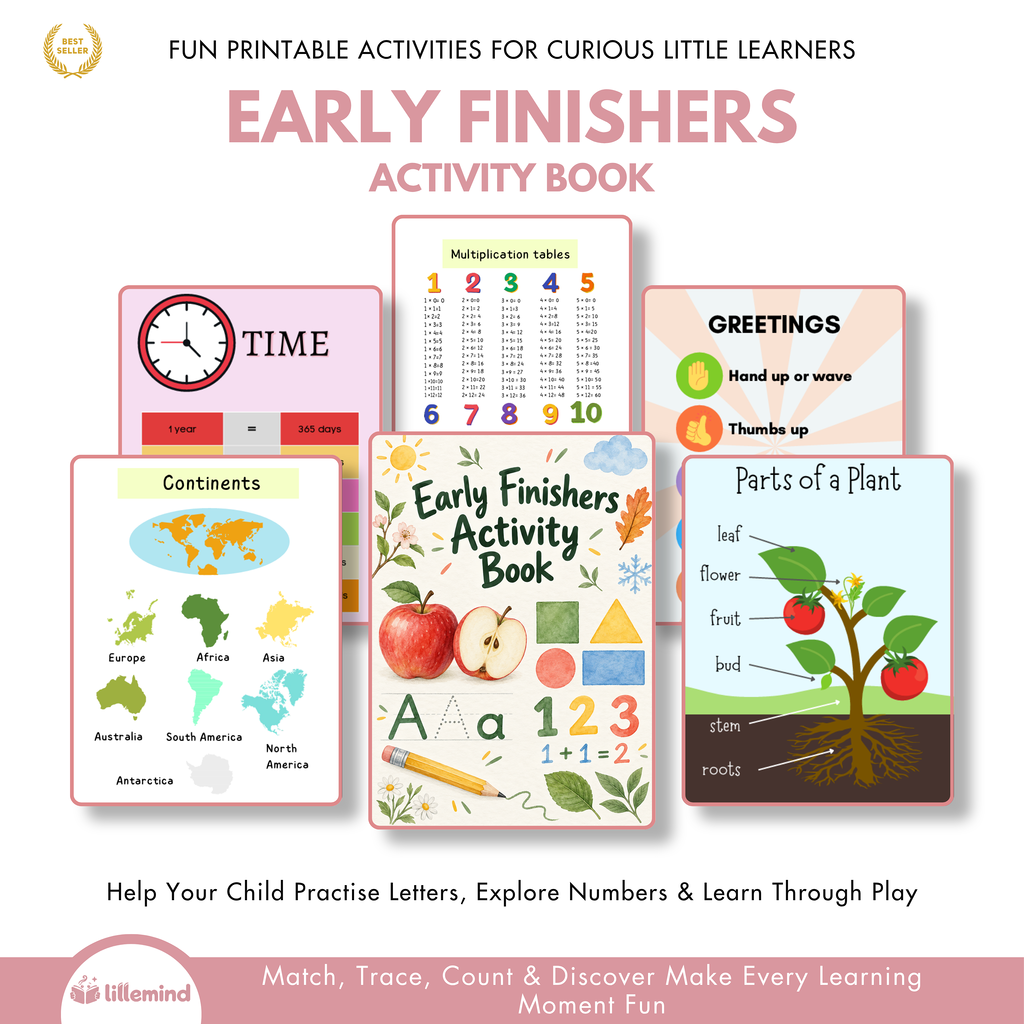 Early Finishers Activity Book