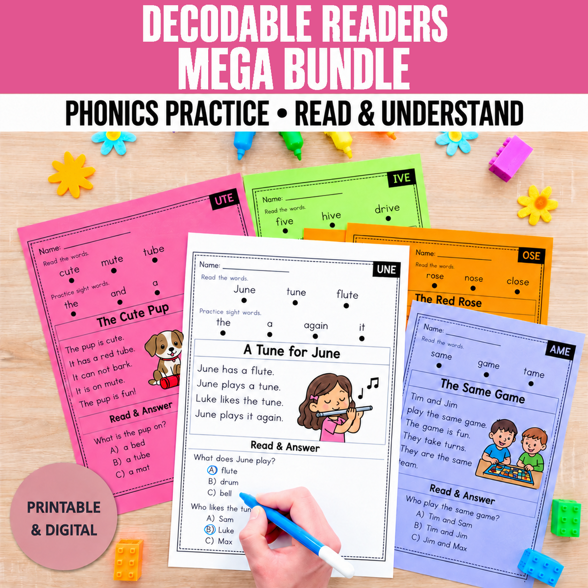 Decodable Readers Mega Bundle