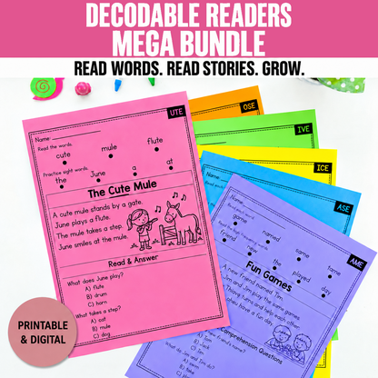 Decodable Readers Mega Bundle