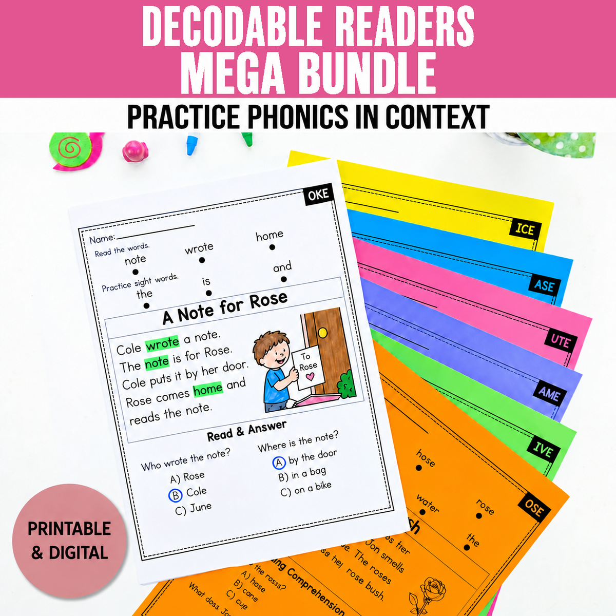 Decodable Readers Mega Bundle