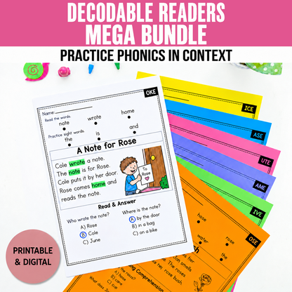 Decodable Readers Mega Bundle